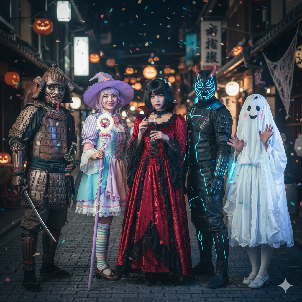 Halloween in Japan 2025: Which Cities Throw the Wildest Parties