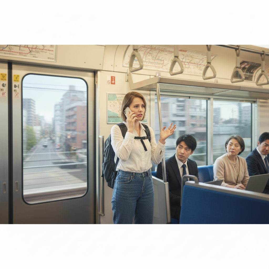 How Tourists Accidentally Break Japanese Train Etiquette Daily