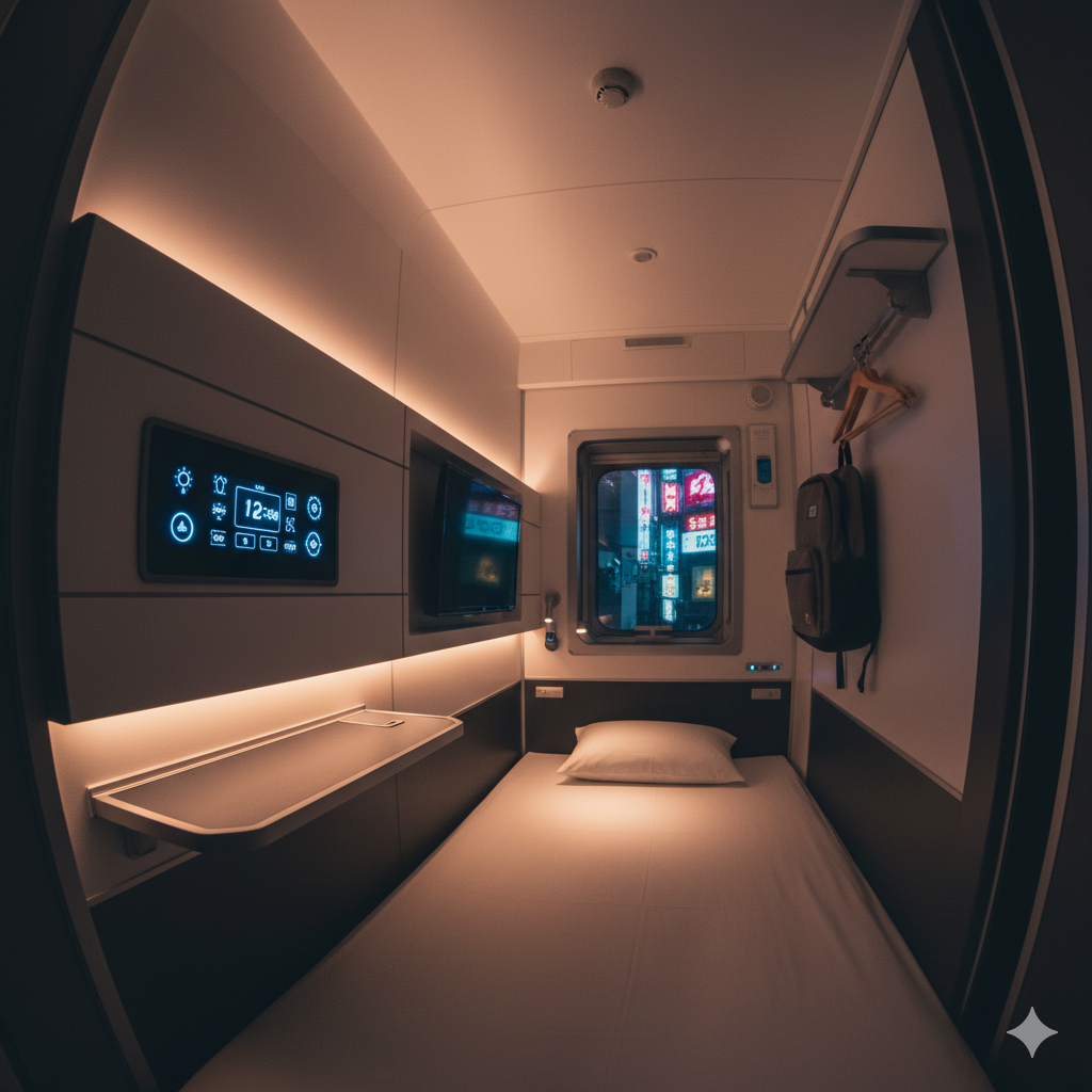 The Real Reason Tokyo Hotel Rooms Feel So Tiny