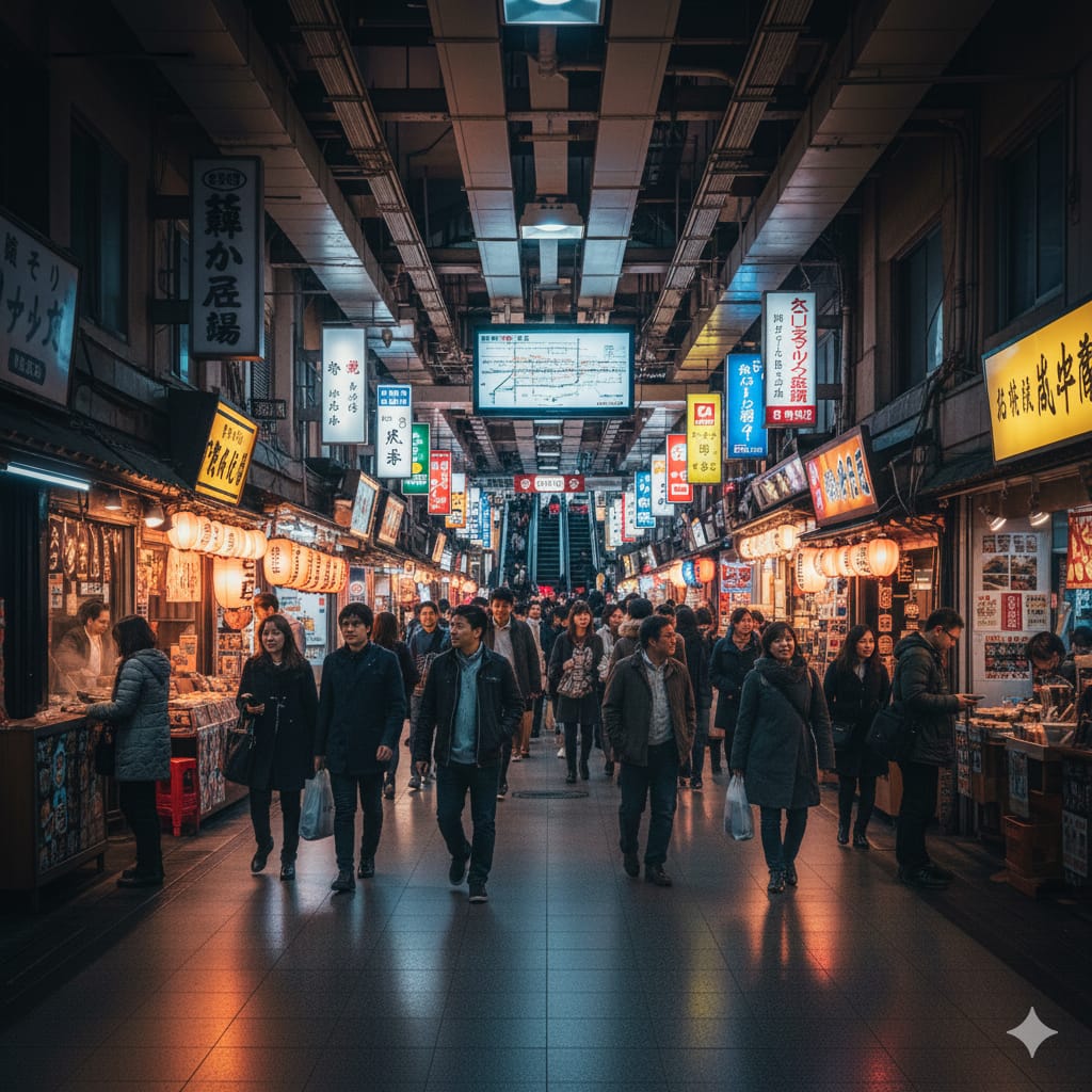 Tokyo’s Underground Shopping Streets That Tourists Miss Completely
