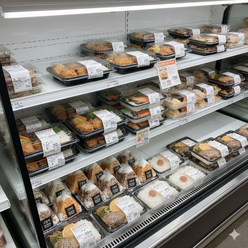 Cheap Eats in Japan: Minimarkets vs. Chain Restaurants