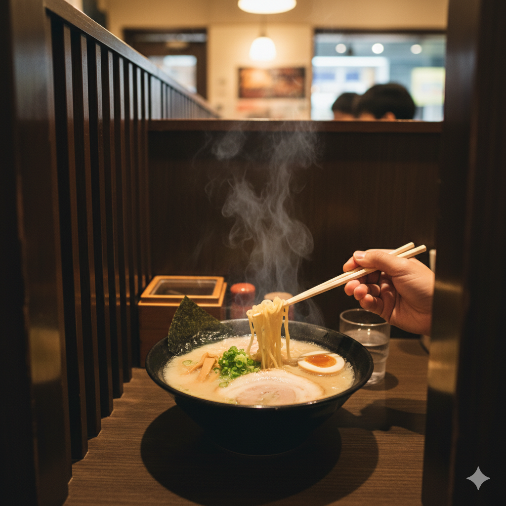 Dining at Ichiran Ramen: Procedures and How to Order