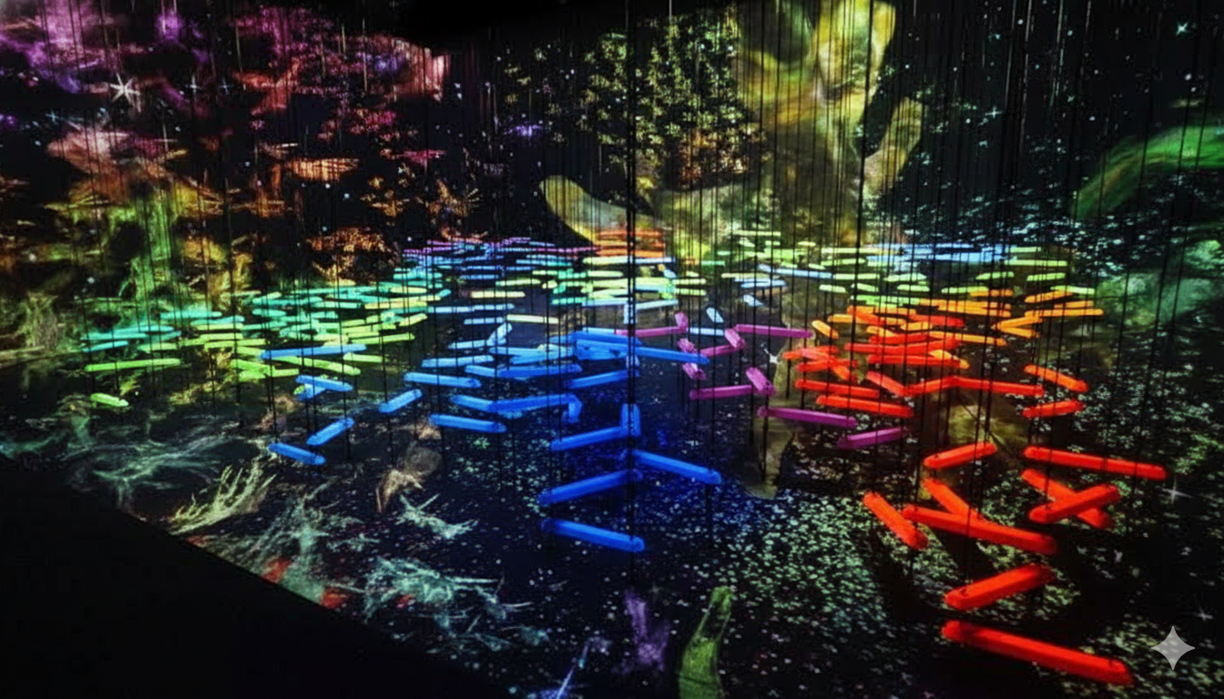 TeamLab Planets 2.0: Review of the Newly Expanded Area Athletics Forest