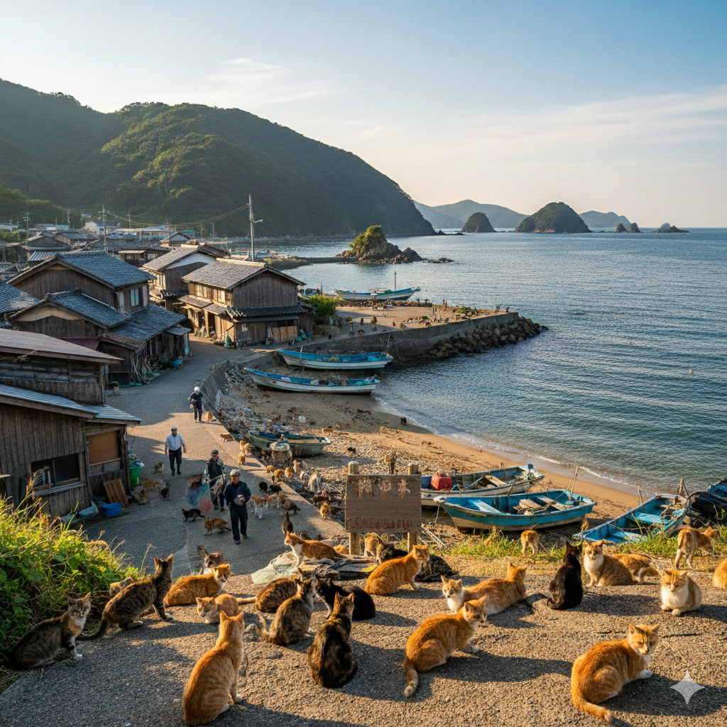 Sanagishima Cat Island Travel Guide